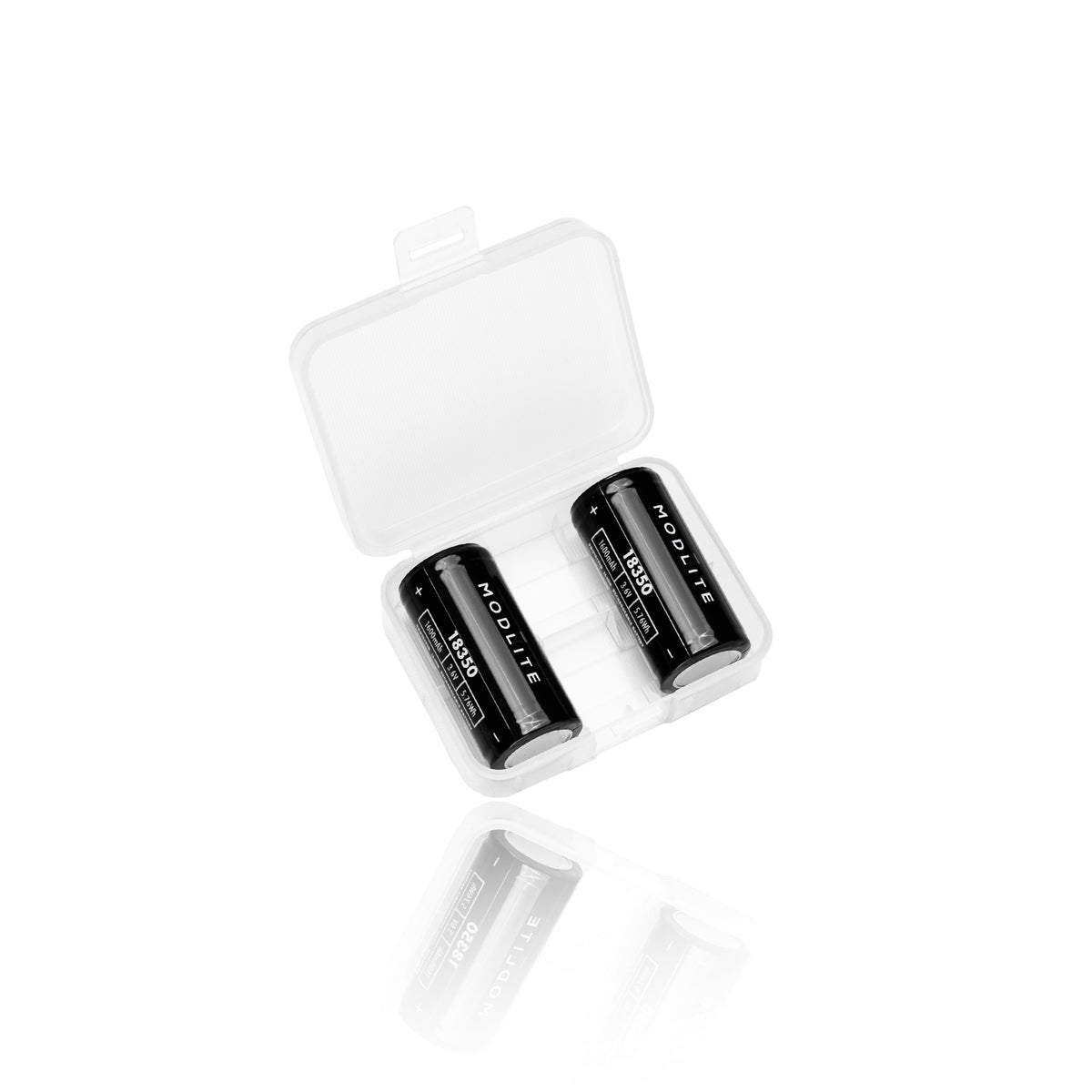 Modlite 18350 1600mAh Protected Cell (2 PACK) – Modlite Systems