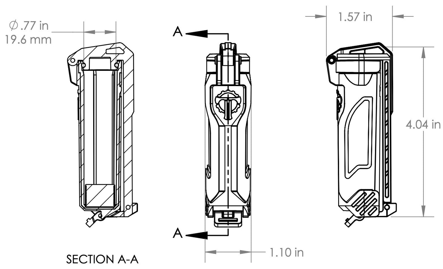 Thyrm CellVault 18 Rechargeable Battery Storage