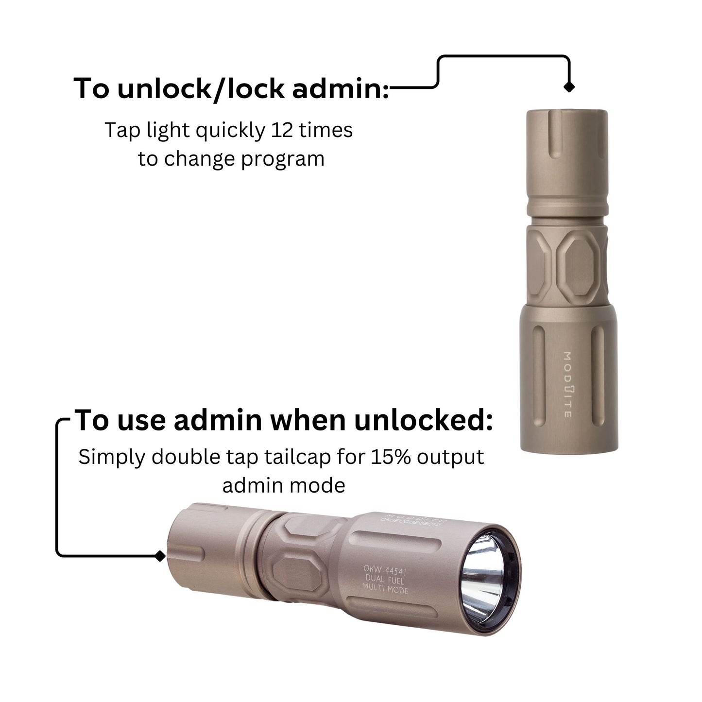 Modlite Multi-Mode IR-940 Light Head (Flood)